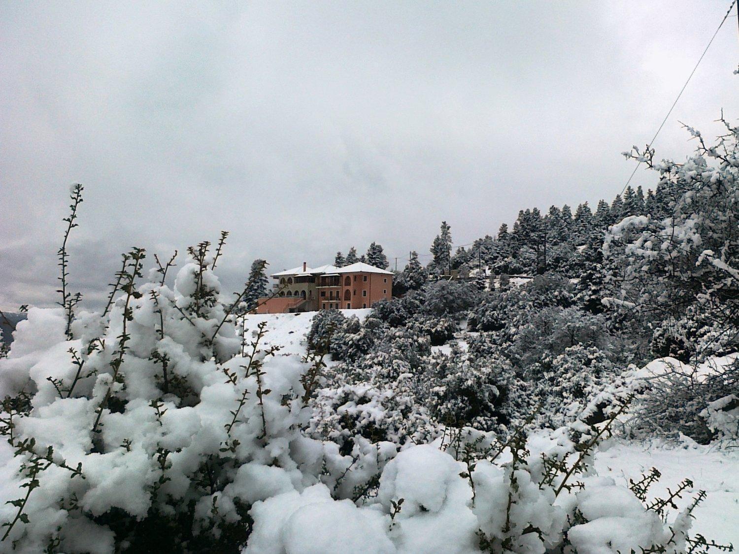 Vytina Mountain View Hotel ภายนอก รูปภาพ