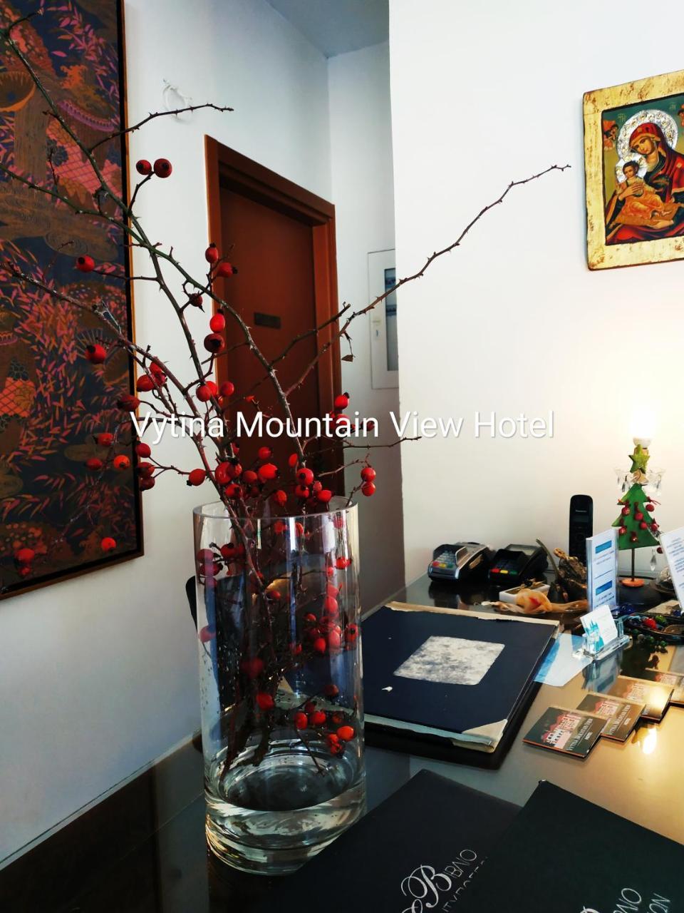 Vytina Mountain View Hotel ภายนอก รูปภาพ